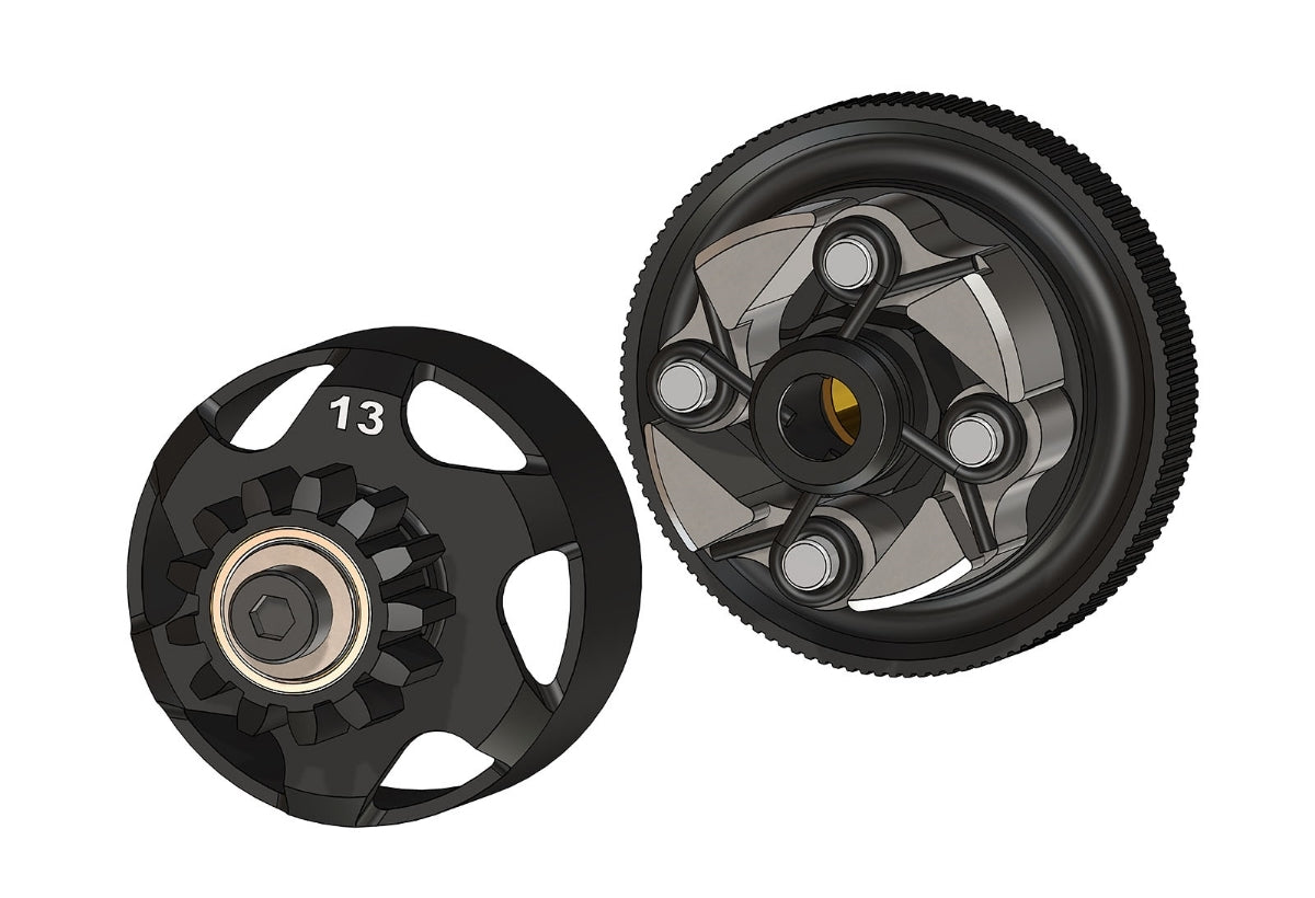 D8 RS 1/8 Competition Nitro Buggy (Without Bodyshell)
