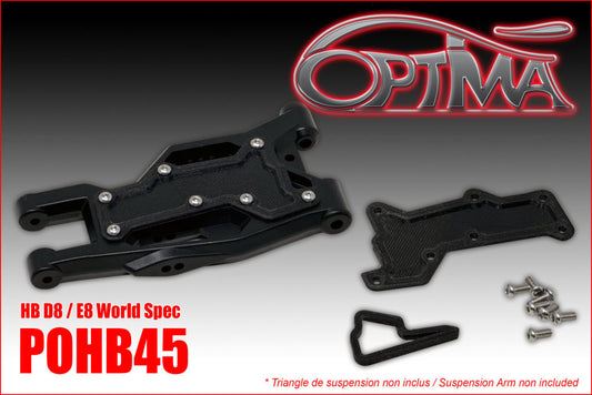 Plastic Arm plate for HB D8/E8 World Spec (pair) – Front