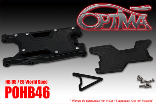 Plastic Arm plate for HB D8/E8 World Spec (pair) – Rear