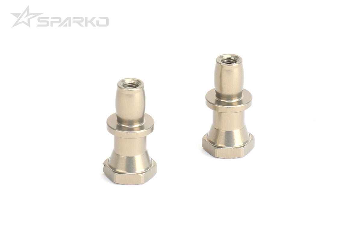 Sparko F8 Shock Ball Stud Offset 2mm for Rear (2pcs)