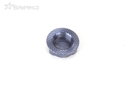 Sparko F8 7075 17mm Aluminum Covered Serrated Wheel Nut (4)