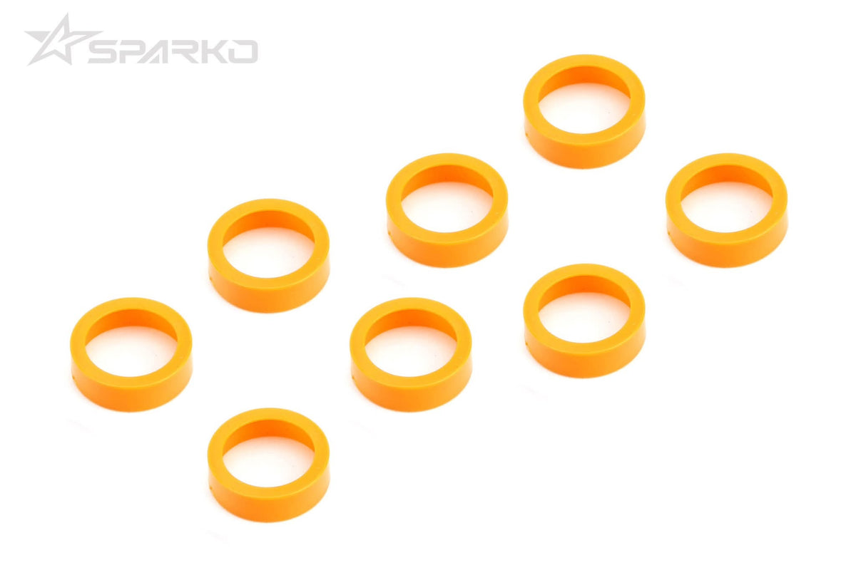 Sparko F8 Orange Bearing Spacers (8)