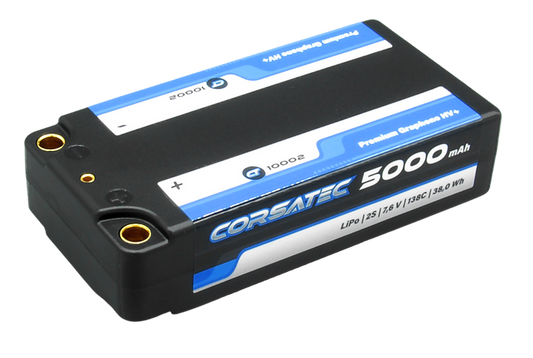 Graphene HV+ Lipo 2s shorty 5000mah