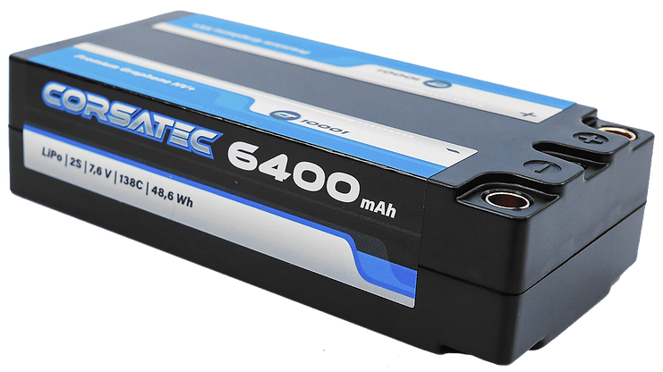 Graphene HV+ Lipo 2s shorty 6400mah