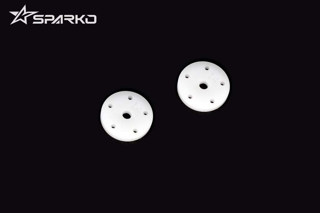Sparko F8 Big Bore Flat Shock Piston 5x1.4mm (2)