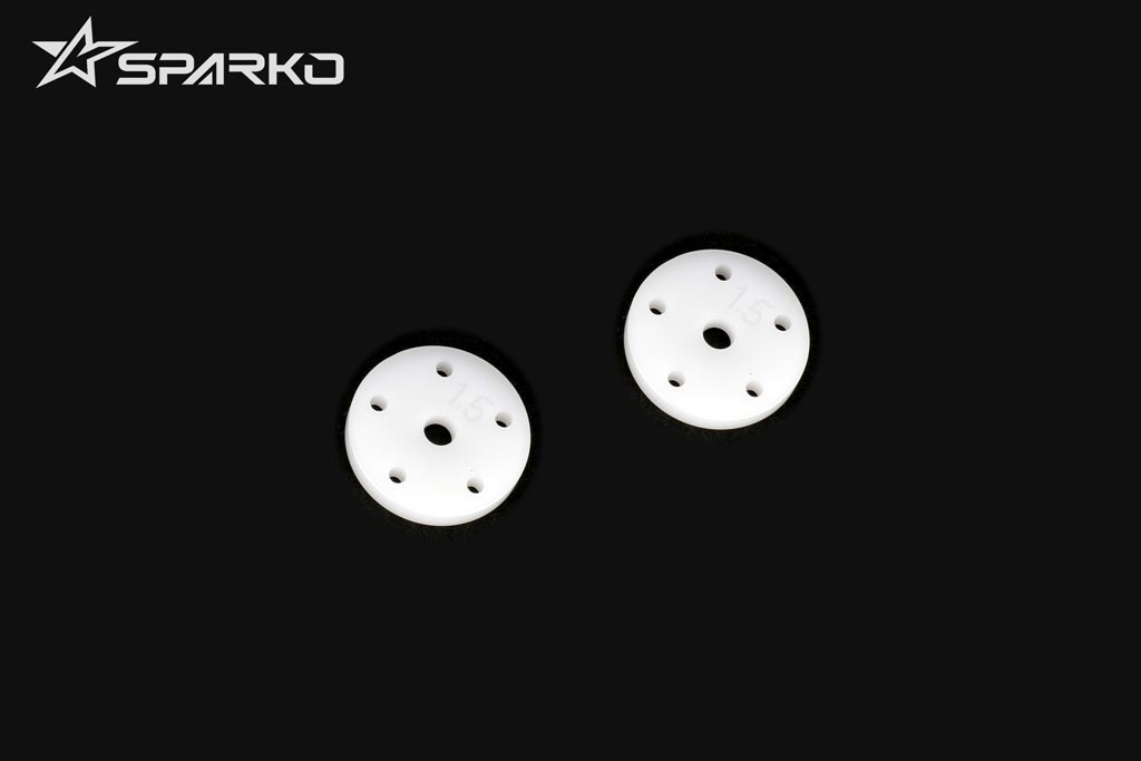 Sparko F8 Big Bore Flat Shock Piston 5x1.5mm (2)