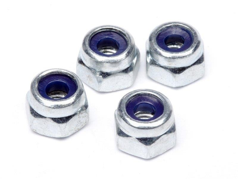 HB RACING LOCK NUT M2.5 (4pcs)