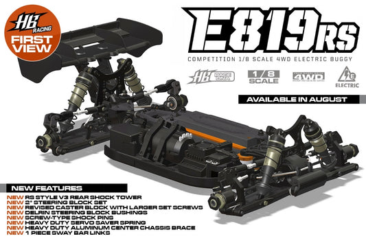 E819RS 1/8 Competition Electric Buggy