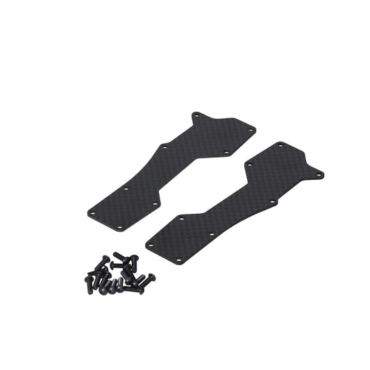 Front Carbon Arm Stiffener Set (D8T/E8T Evo3)