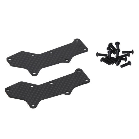 Woven Graphite Arm Covers (Front/D8 Evo) World Spec
