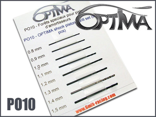 Shock pistons drill set (9 pcs)