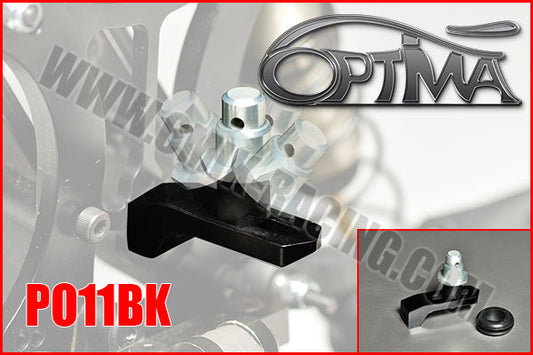 Rear flexible body shell support
