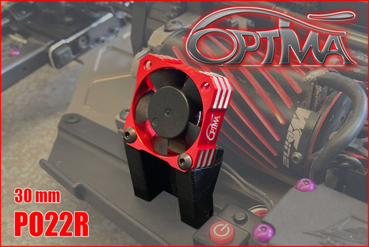 Universal motor fan - 30 mm - with support