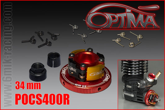 4 Shoes Flywheel set - 34 mm RED V2