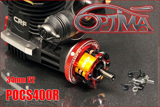 4 Shoes Flywheel set - 34 mm RED V2