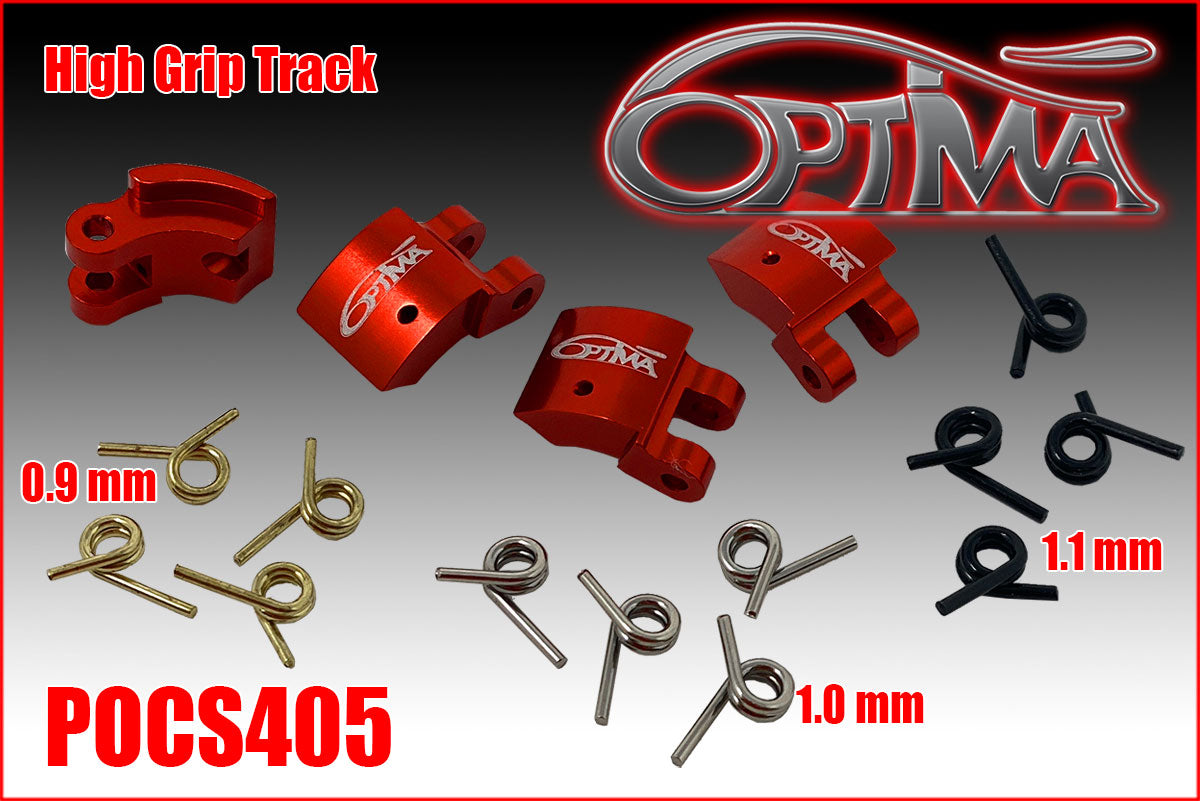 RED HIGH-GRIP 4 Shoes Clutch with Springs set (12 pcs)