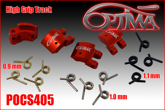 RED HIGH-GRIP 4 Shoes Clutch with Springs set (12 pcs) no