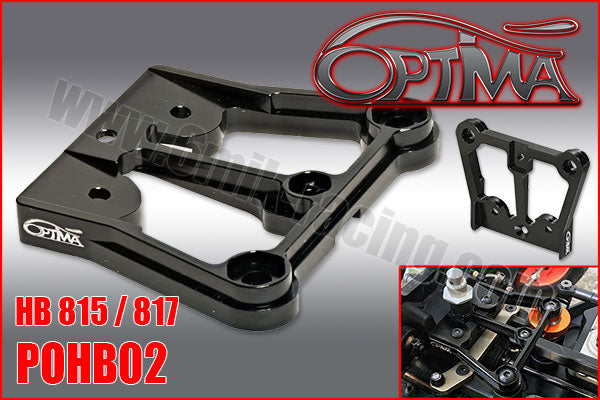 Ergal Servo Saver Plate for HB 815 & 817
