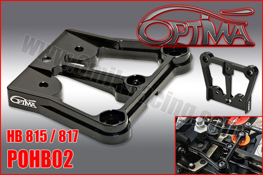 Ergal Servo Saver Plate for HB 815 & 817
