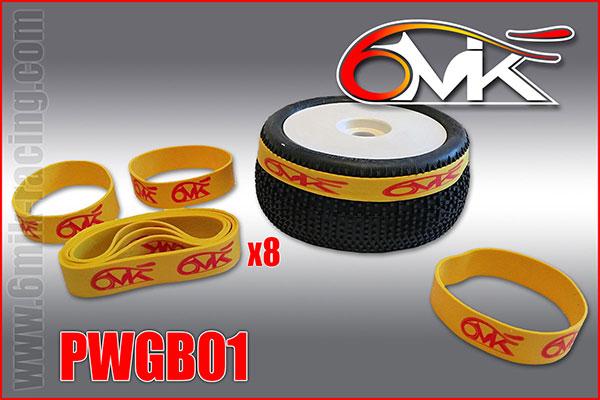 Gluing band for 1/10 et 1/8 Buggy (8 pcs)