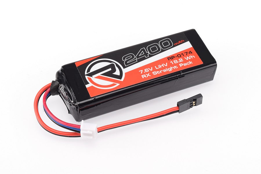 RUDDOG 2400mAh 7.6V LiHV RX