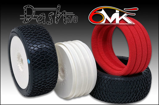Dash Tyres + rims + Inserts - Synthetic compound (pair)