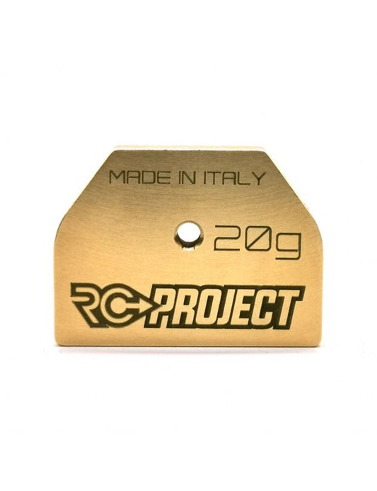 FRONT CHASSIS WEIGHT 20G FOR HB RACING 819RS/819/817