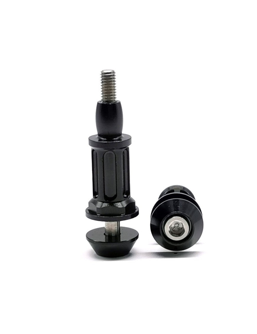KIT STANDOFF +5 IN ERGAL 7075-T6 FOR MUGEN SEIKI MBX8