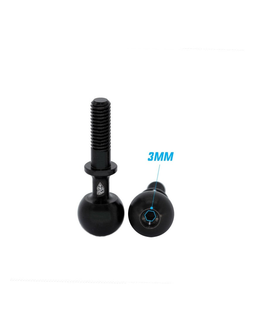 PILLOW BALLS IN ERGAL 7075-T6 FOR TEAM ASSOCIATED RC8B3.1