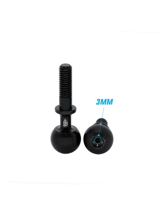 PILLOW BALLS IN ERGAL 7075-T6 FOR TEAM ASSOCIATED RC8B3.1