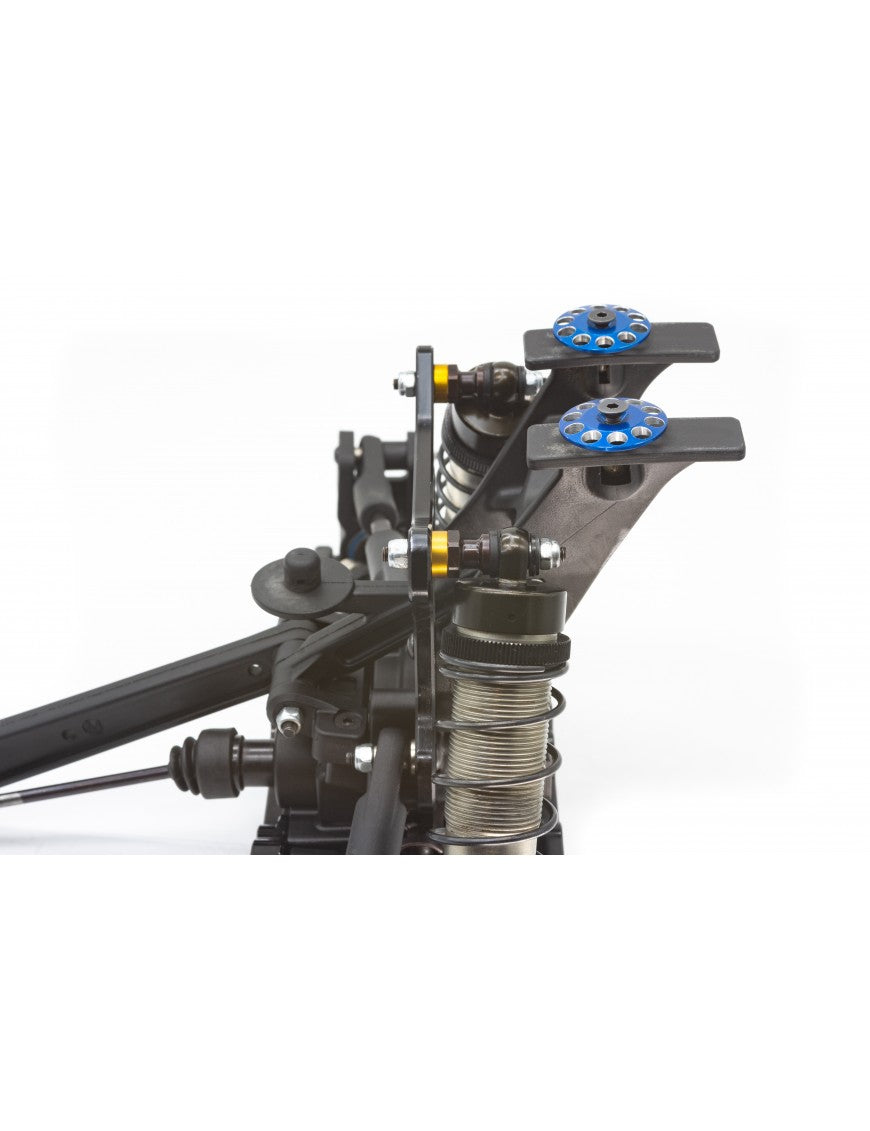 REAR STANDOFF +3/0MM IN SPRING STEEL FOR XRAY XB8