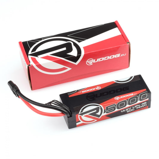 RUDDOG 5000mAh 50C 14.8V LiPo