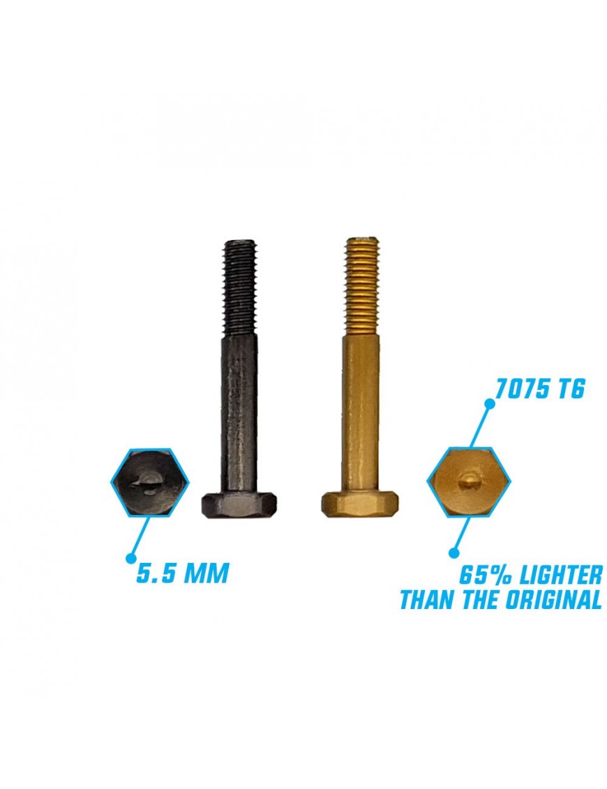 SHOCK PINS IN ERGAL 7075-T6 FOR TLR 8IGHT X