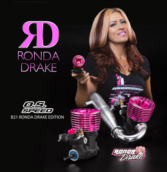 O.S. SPEED B21 RONDA DRAKE EDITION + Escape Completo Inline TB03 EFRA2155 & MB01-75