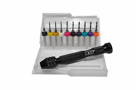 🛠️ Conjunto de Brocas + Cabo 1.1–2.0 mm (Pistões XTR)