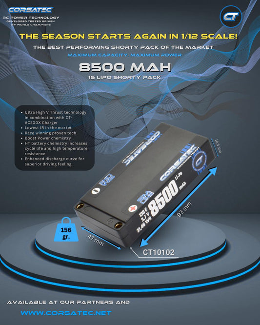 Corsatec SM Line HV Lipo 1S 8500mah