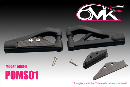 Suporte triangulo superior frontal OPTIMA para Mugen MBX-8
