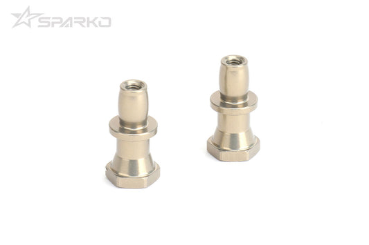 Sparko F8 Shock Ball Stud Offset 2mm for Rear (2pcs)