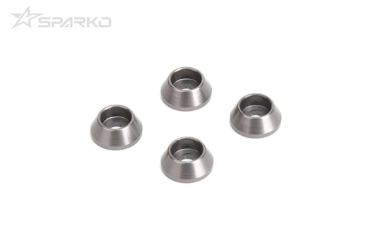 Sparko F8 Aluminum Shock Tower Washers (4)