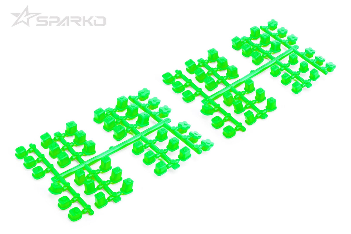 Sparko F8 Green Plastic Arm Holder Insert Set (2)