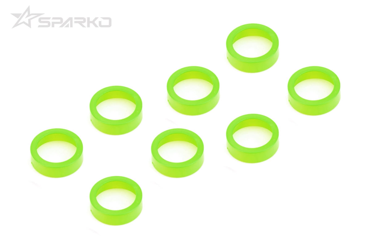 Sparko F8 Green Bearing Spacers (8)