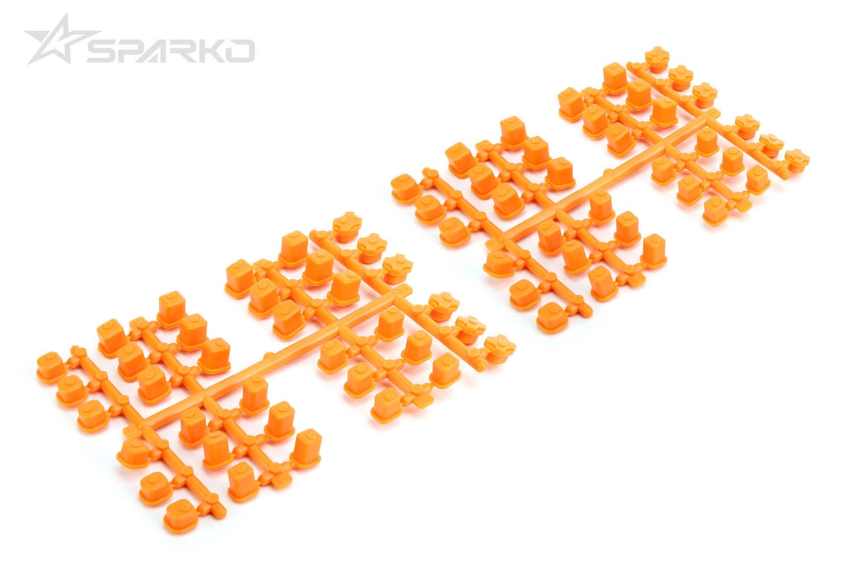 Sparko F8 Orange Plastic Arm Holder Insert Set (2)