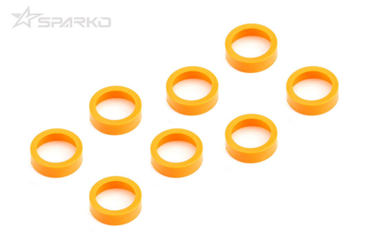 Sparko F8 Orange Bearing Spacers (8)