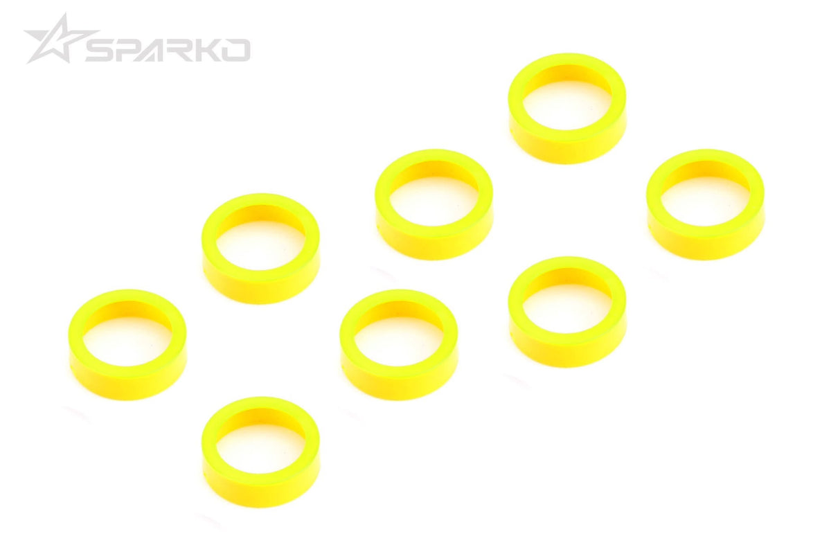 Sparko F8 Yellow Bearing Spacers (8)