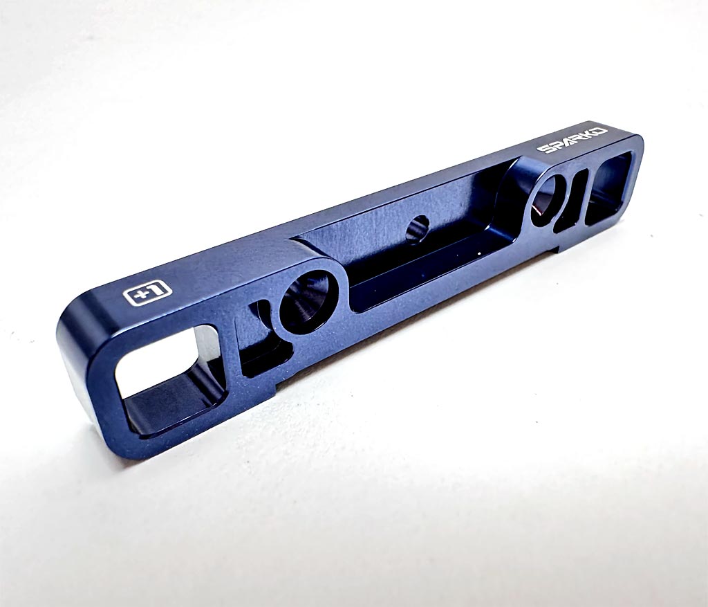 Sparko F8 7075 Aluminum Arm mount D +1 (Dark Blue)