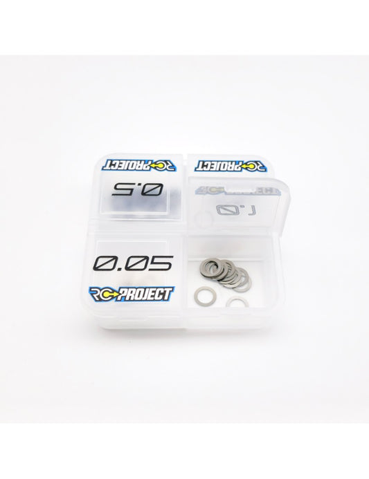 🆕 Kit de Anilhas para Pinhão da embraiagem –  (0.05,0.1,0.2,0.5mm each 20pcs.)