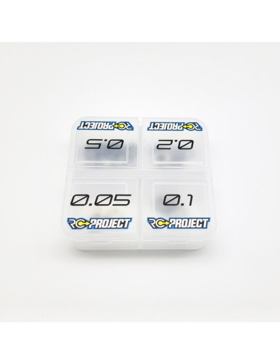 🆕 Kit de Anilhas para Pinhão da embraiagem –  (0.05,0.1,0.2,0.5mm each 20pcs.)