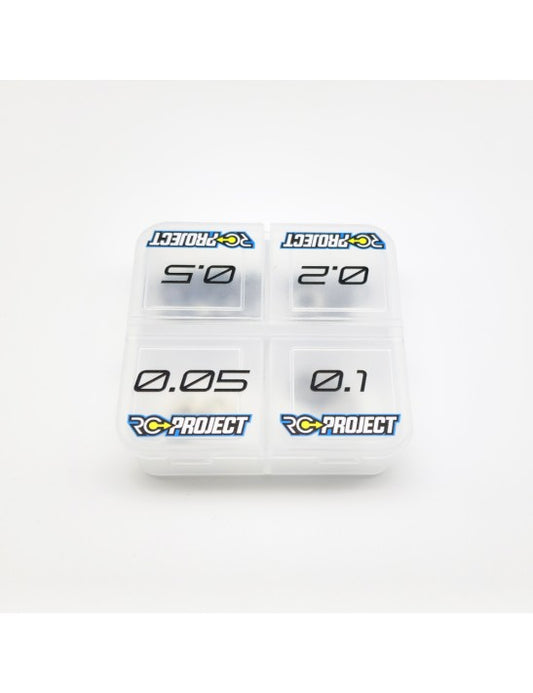 🆕 Kit de Anilhas para Pinhão da embraiagem –  (0.05,0.1,0.2,0.5mm each 20pcs.)