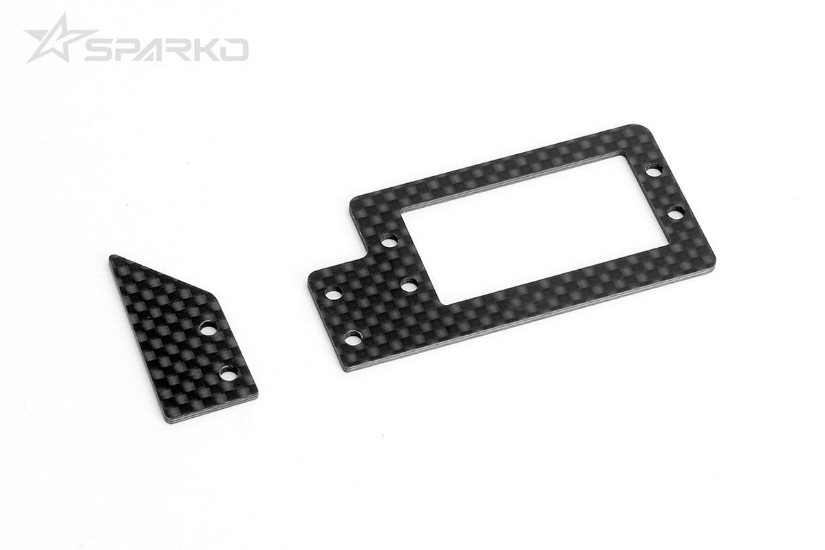 🏁 Sparko F8 Carbon Servo Plate