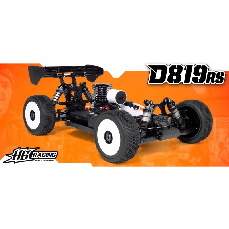 D819RS 1/8 Competition Nitro Buggy Kit (Without Body)